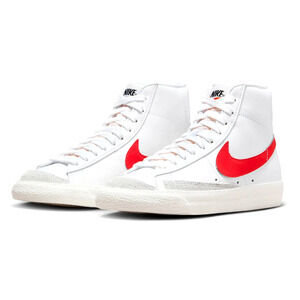 Nike Blazer Mid '77 (Womens Size 12) Shoes CZ1055 101 Habanero Red White Sail